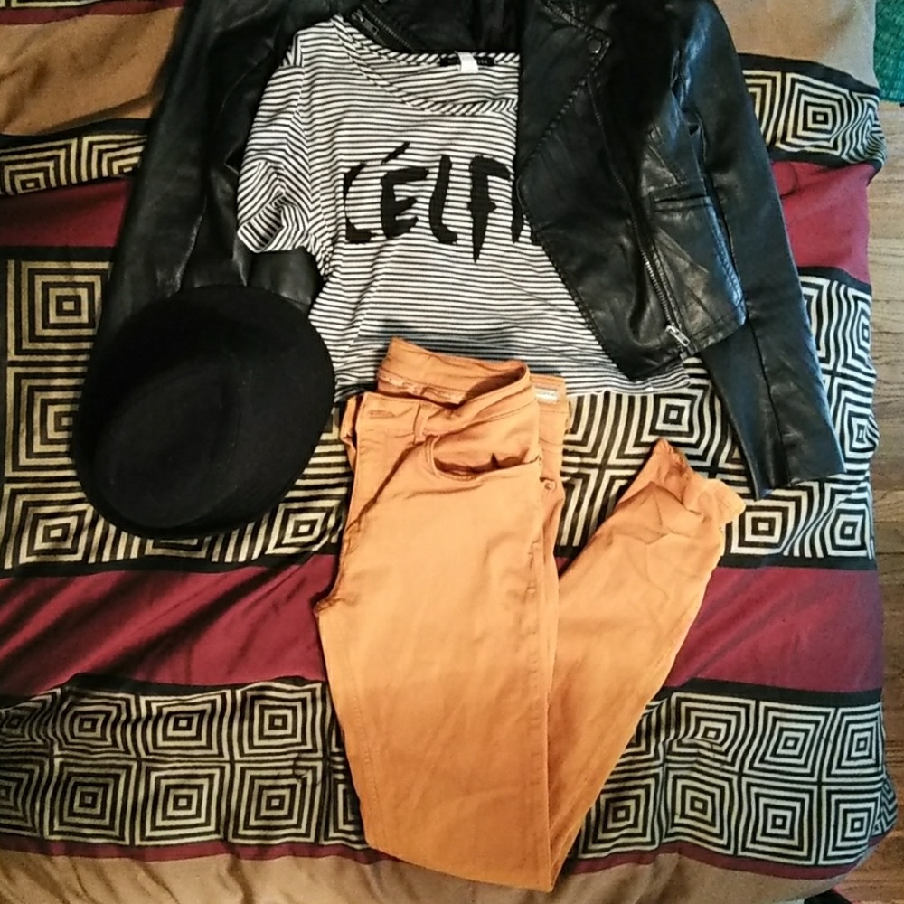 Zara mustard yellow skinny jeans